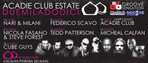 Acadie Club e Groove Sensation Estate 2012
