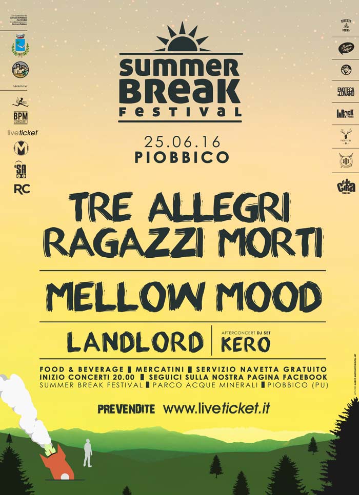 Summer Break Festival 2016 a Piobbico