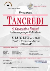 Tancredi di Gioachino Rossini al Teatro Serpente Aureo di Offida