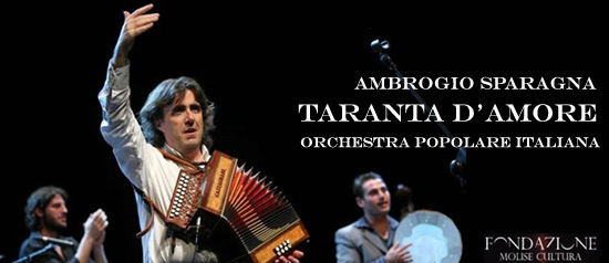 Ambrogio Sparagna & OPI "Taranta d'amore" a Terra d'Arte estate 2016 al Teatro Verde di Termoli