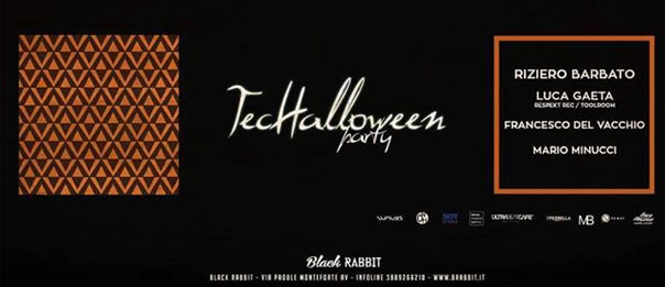 TecHalloween Party al Black Rabbit a Monteforte Irpino