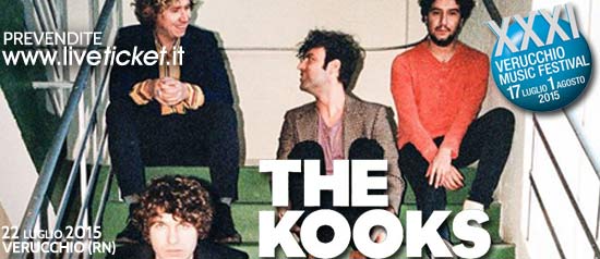 The Kooks al Verucchio Music Festival