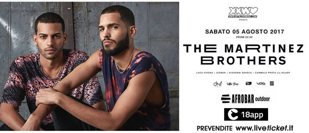With Love presents: The Martinez Brothers a Afrobar di Catania