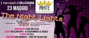 "Light Party" al White Vallechiara Disco Club