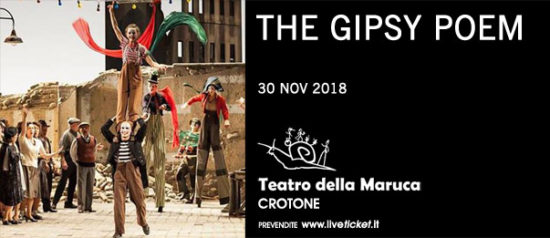 The Gipsy poem al Teatro della Maruca a Crotone