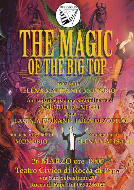 The magic of the big top al Teatro di Rocca di Papa