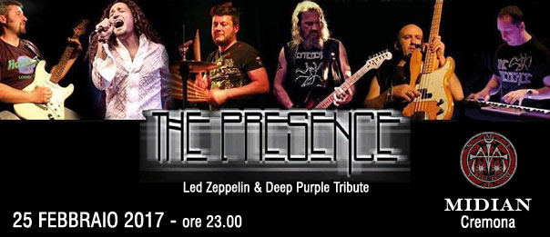 The Presence - Led Zeppelin & Deep Purple Tribute al Midian Live Pub di Cremona