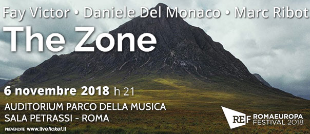 Romaeuropa Festival 2018 – Fay Victor - Daniele Del Monaco - Marc Ribot “The Zone” all'Auditorium Parco della Musica a Roma