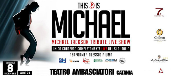 This is Michael - Michael Jackson Tribute Live Show al Teatro Ambasciatori di Catania