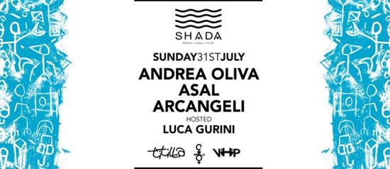 Titilla allo Shada Beach Club a Civitanova Marche