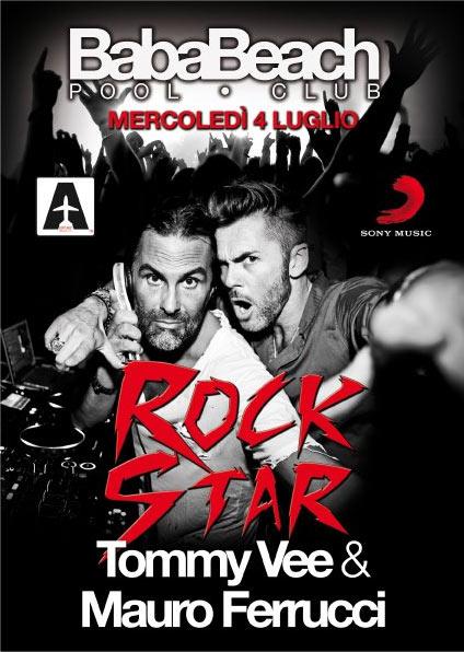Mauro Ferrucci e Tommy Vee inaugurano "Mercoledì Rock Star"