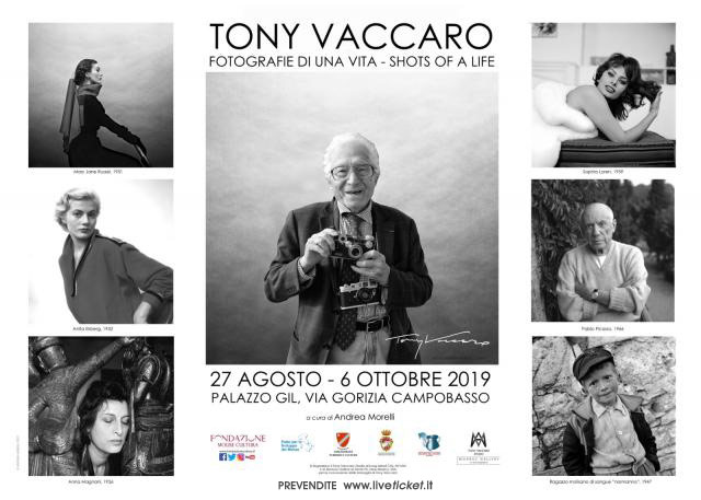 Tony Vaccaro ”Fotografie di una vita – Shots of a Life” al Palazzo ex Gil a Campobasso