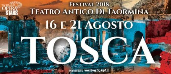 "Tosca" Taormina Opera Stars al Teatro Antico di Taormina