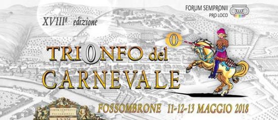 Trionfo del Carnevale 2018 a Fossombrone