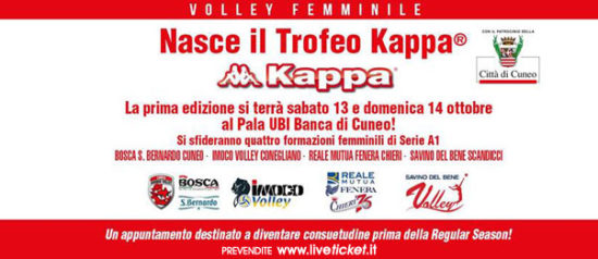 Trofeo Kappa al Pala Ubi Banca di Cuneo