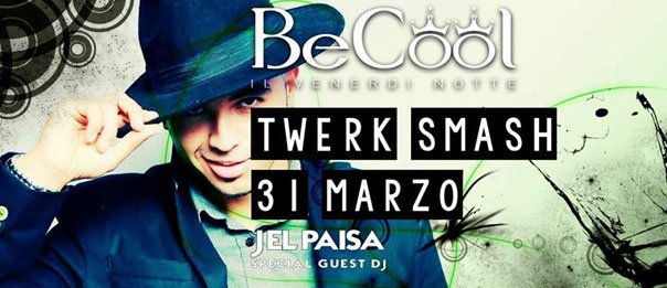 Be cool presenta Twerksmash //w J El Paisa reggaeton party al Baito Music Bistrot di Retorbido