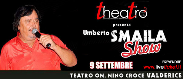 Umberto Smaila show al Teatro On. Nino Croce a Valderice