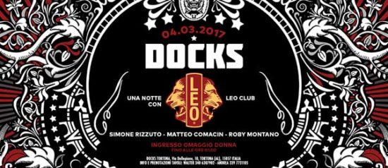 Una notte con Leo Club Tortona al Docks di Tortona