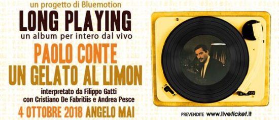 LP concerto "Un gelato al limon" all'Angelo Mai di Roma