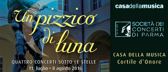 Un pizzico di luna alla Casa della Musica a Parma
