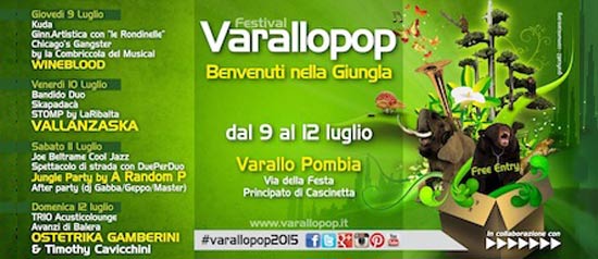 Varallo Pop 2015 - XIII edizione a Cascinetta