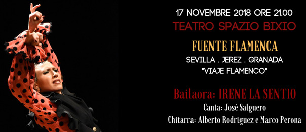 Viaje Flamenco al Teatro Spazio Bixio di Vicenza