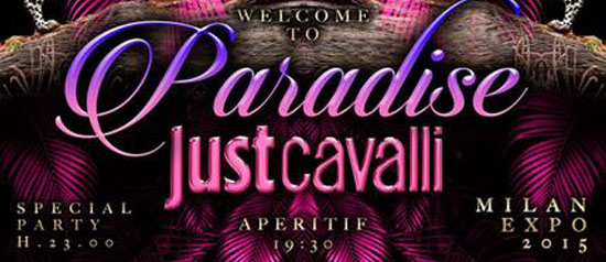 Welcome to Paradise al Just Cavalli Club di Milano