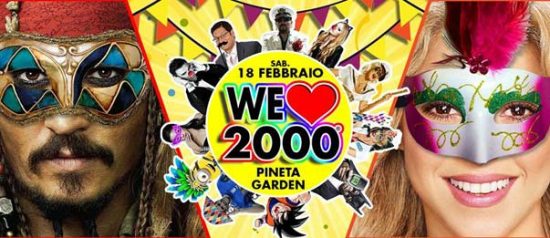 We love 2000: Carnival Urbino al Pineta Garden di Sassocorvaro