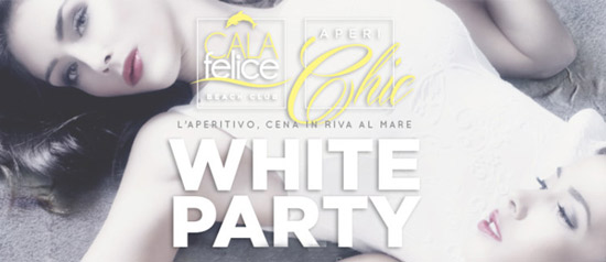 White Party Ferragosto al Cala Felice Beach Club
