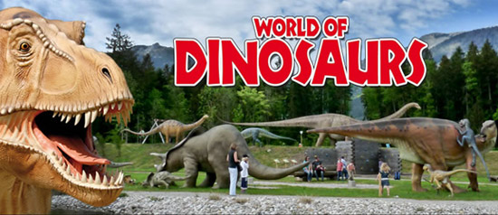World of Dinosaurs al Parco di Posatora "Eraclio Fiorani" ad Ancona 