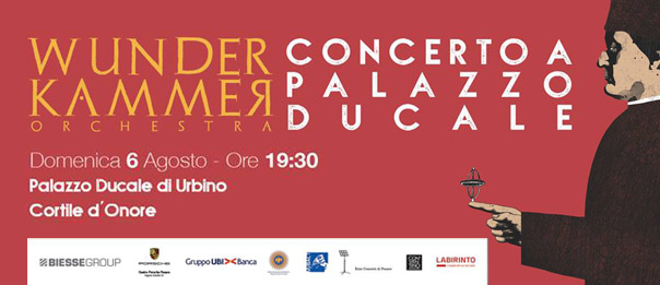 Wunderkammer Orchestra al Palazzo Ducale a Urbino