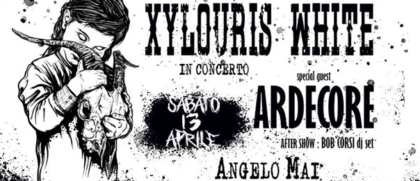 Xylouris White live - special guest Ardecore all'Angelo Mai di Roma