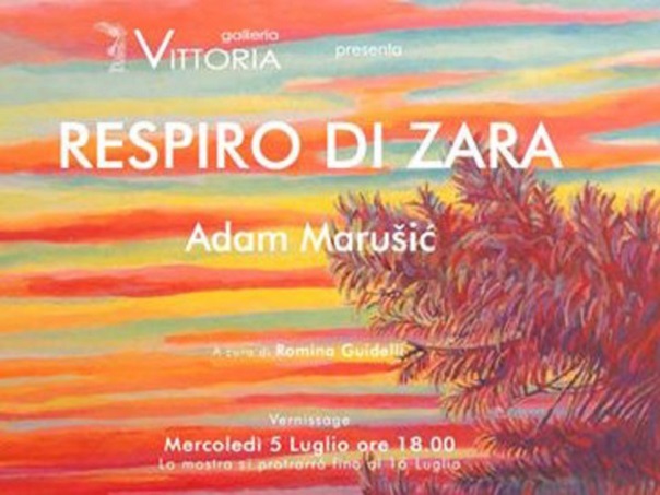 Adam Marušić "Respiro di Zara" alla Galleria Vittoria di Roma